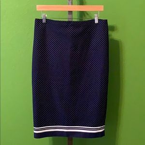 Navy NY&Co Skirt